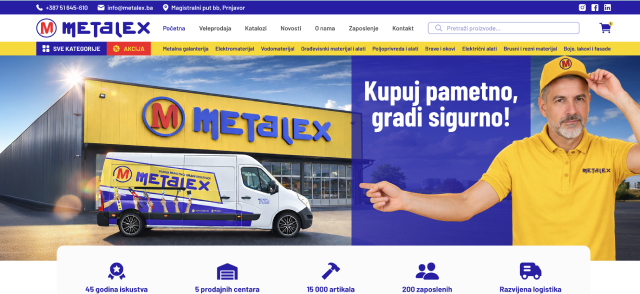 Metalex web shop