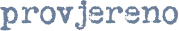 Provjereno logo